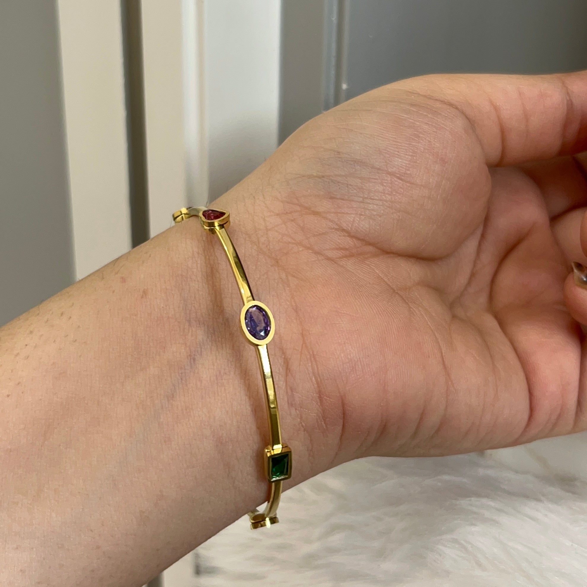 Velvet Gold bangle