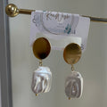 Ivory glow earrings