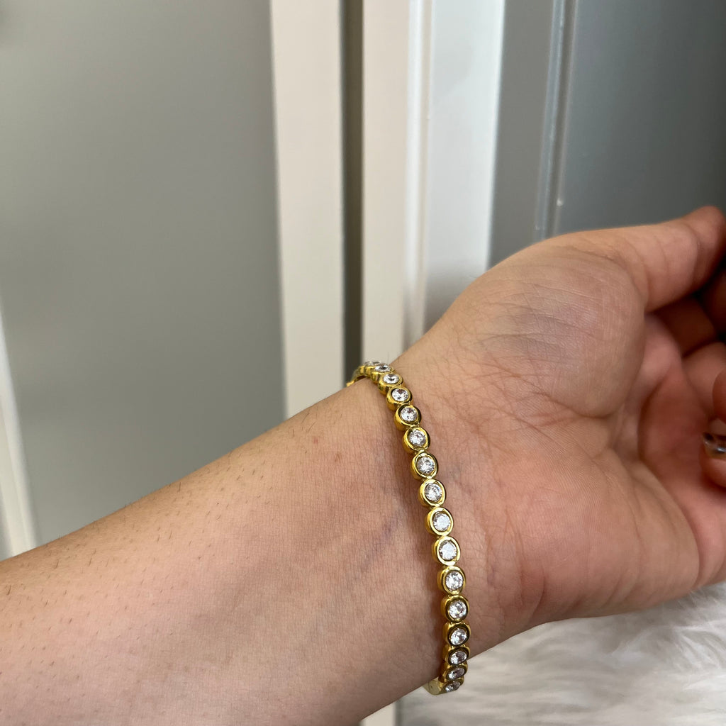 Round Diamond bracelet