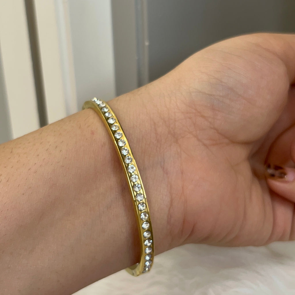 Diamond dew bracelet
