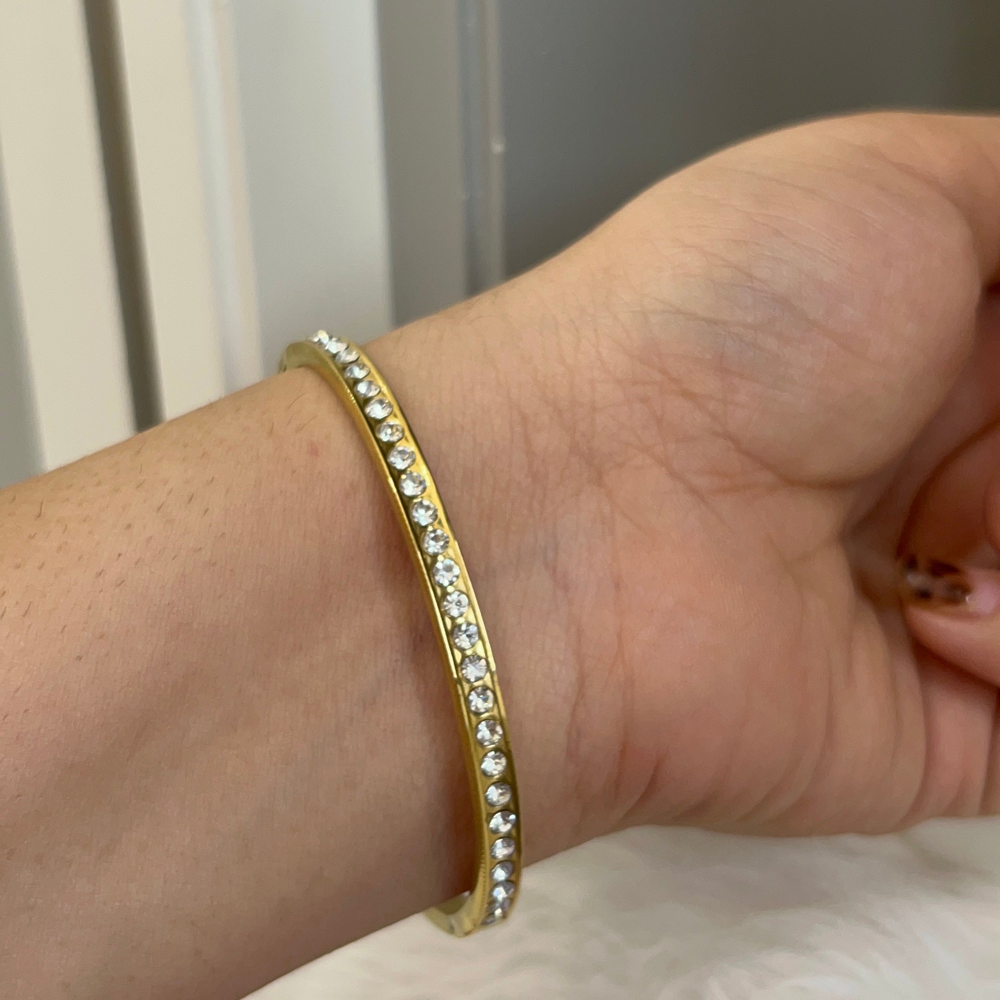 Diamond dew bracelet