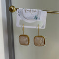 Marble earrings