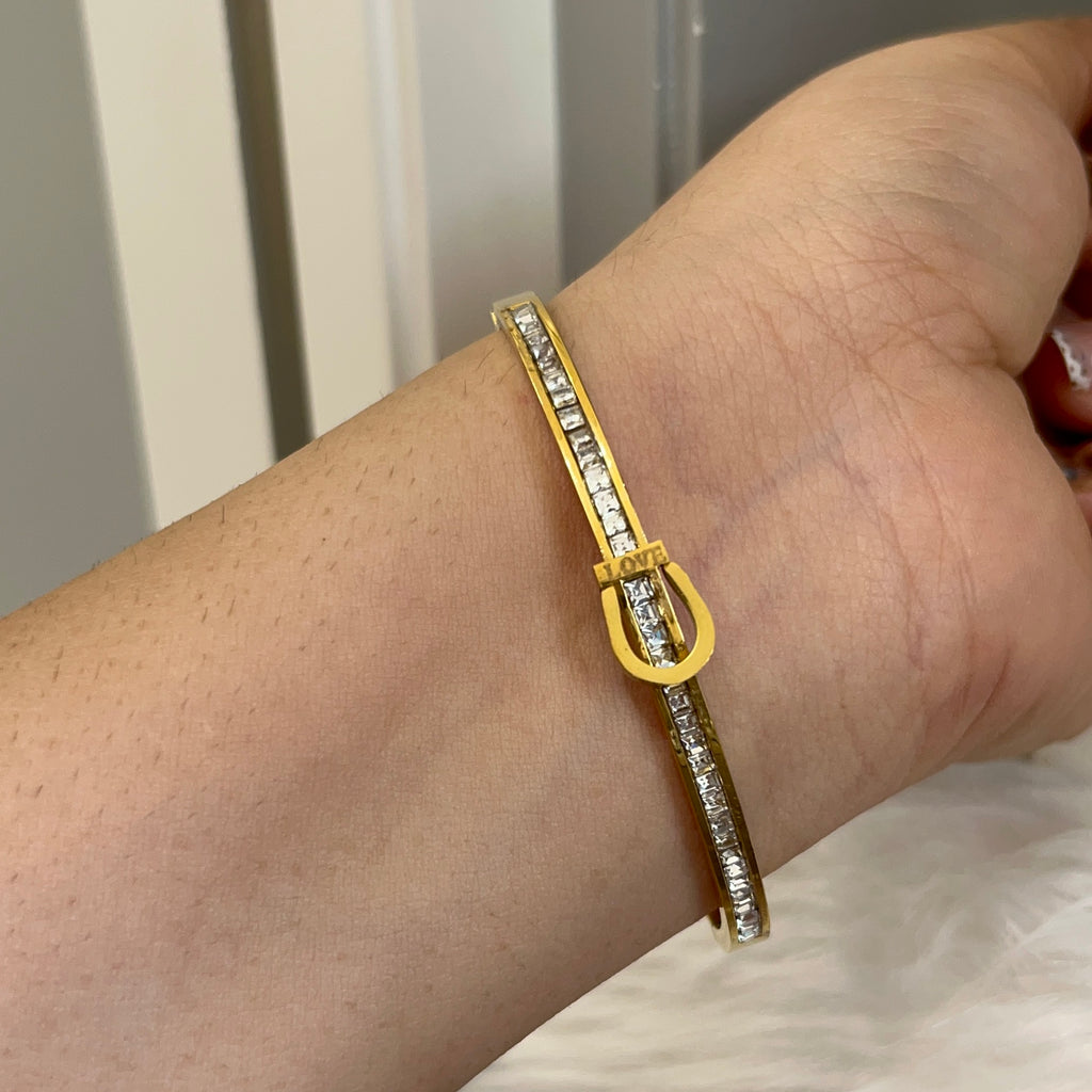 Love lock bracelet