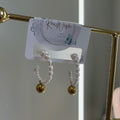 Pearl hoops