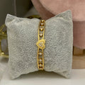 Golden love bracelet