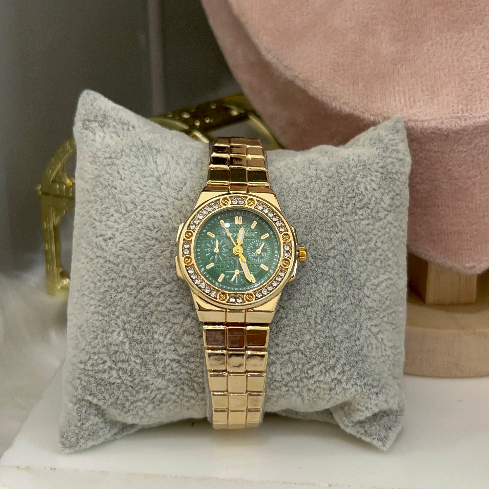Green gold vintage watches