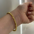 Urban gold bracelet